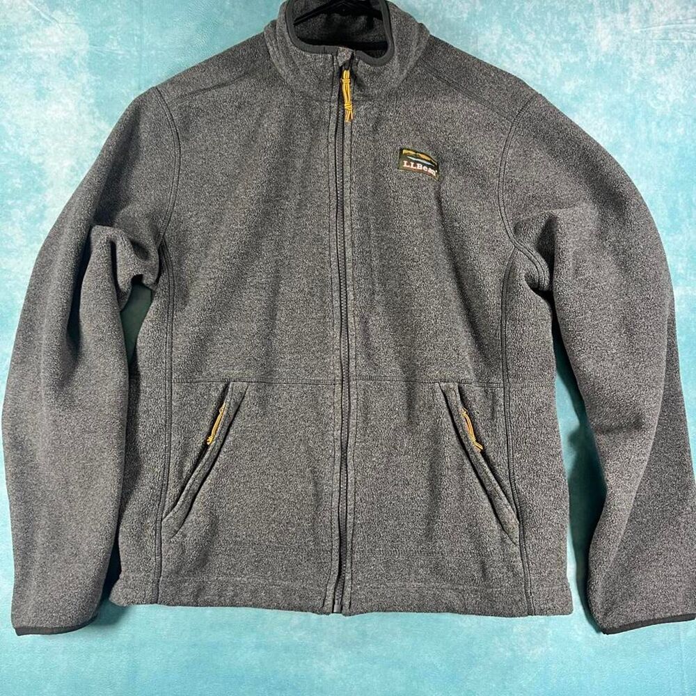 Llbean Men's Grey Jacket